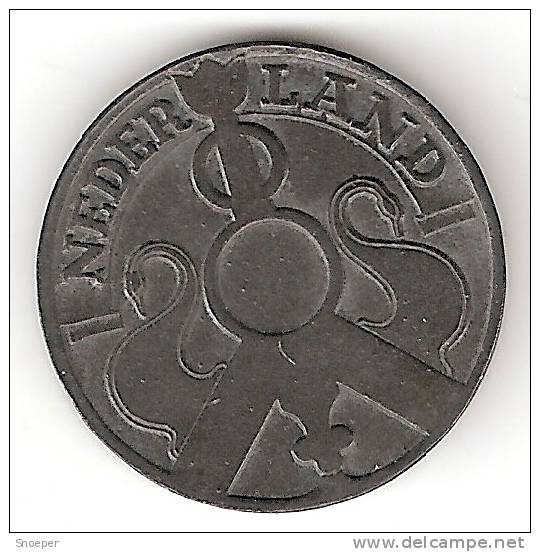 Netherlands  2,5 Cents 1941  Km 171  Unc !!!catalog Val 2016 = 60,00$ - 1 Cent