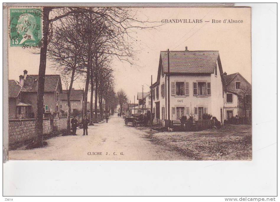 90.028/ GRANDVILLARS - Rue D'alsace - Grandvillars