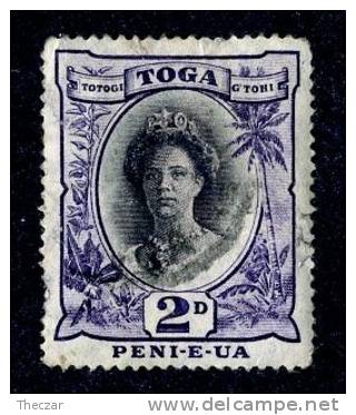 003)  TONGA 1924  SG.#57 (o) - Tonga (...-1970)