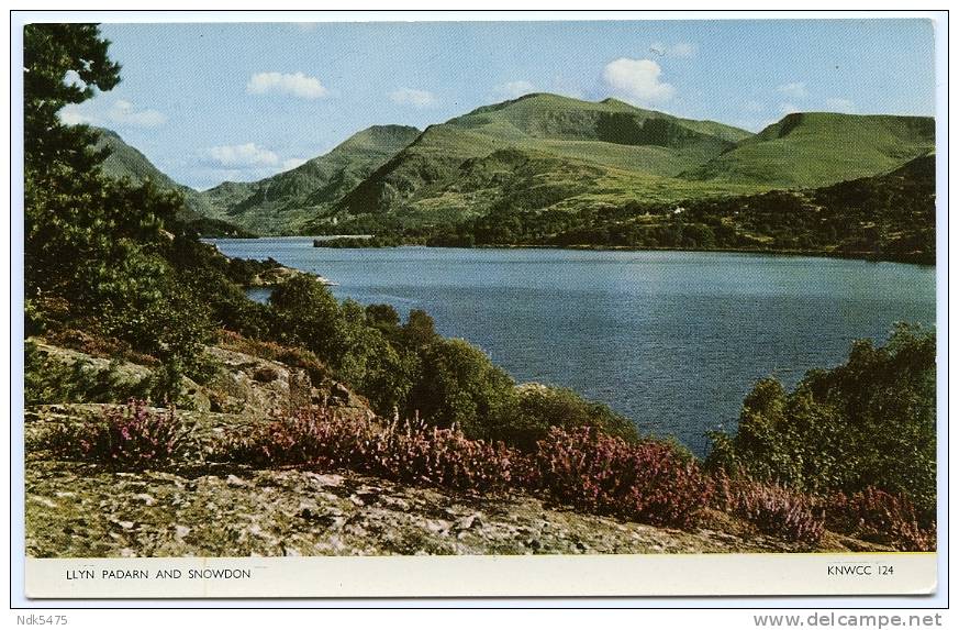 LLYN PADARN AND SNOWDON - Caernarvonshire