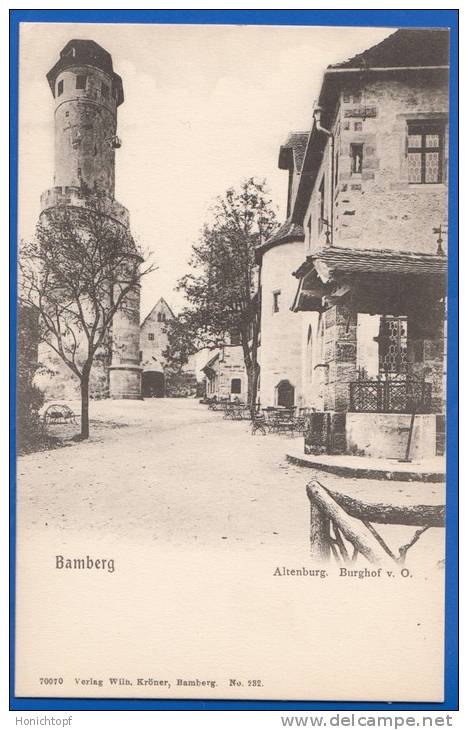 Deutschland; Bamberg; Altenburg; Burghof - Bamberg