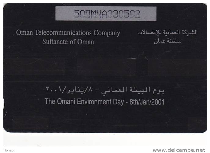 Oman,  OMN-G-50A, Environment Day, 2 Scans. - Oman