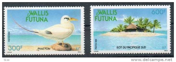 WALLIS Et FUTUNA 1990  --  Poste Yvert  N° 398 Et 399  --  Neuf  Sans  Charnière -- Cote 25,00 €uros --- - Nuovi