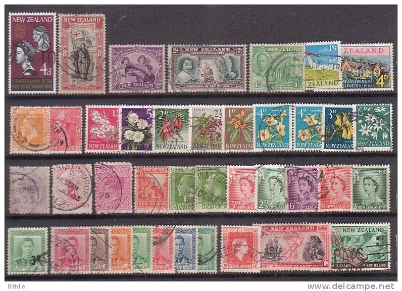 Neuseeland-Lot  (1296)* - Collections, Lots & Series