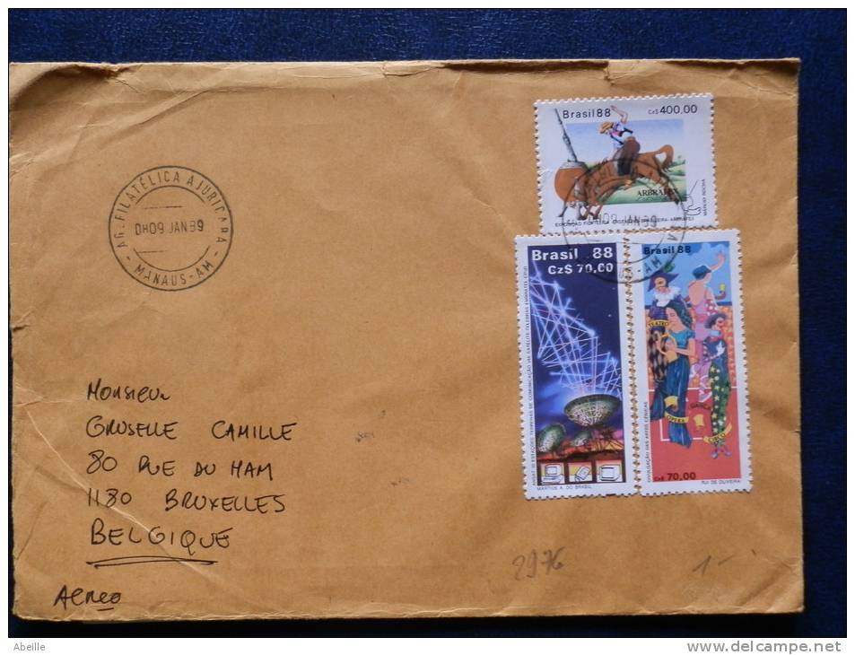 A2976   LETTRE  POUR LA  BELG. - Covers & Documents