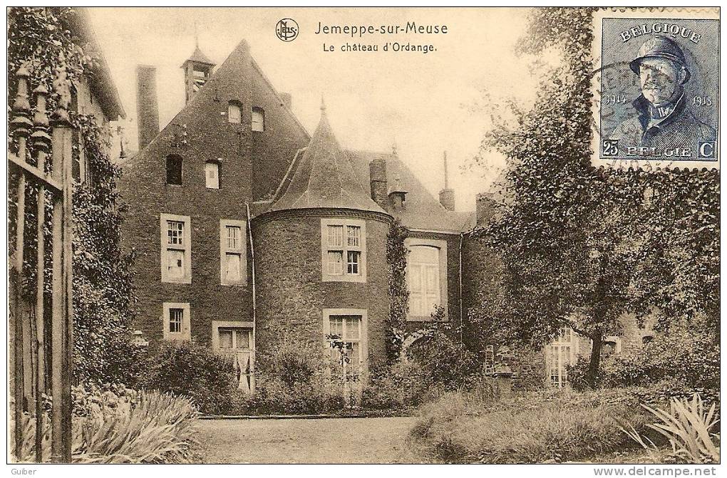 Jemeppe Sur Meuse Le Chateau D'ordange Le Roi Casqué 25 C - Seraing