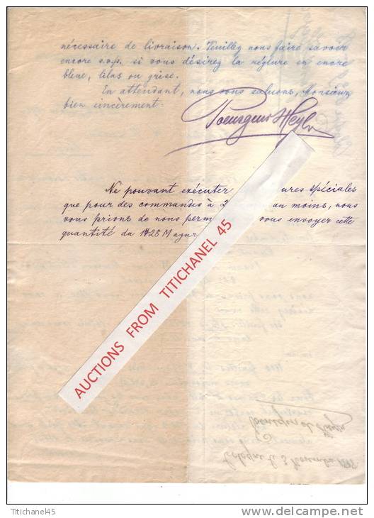 Brief 1898 - KÖLN AM RHEIN - BERLIN - HAMBURG - MÜNCHEN - POENSGEN & HEYER - Papier Und Natur-carton-fabrik - Drukkerij & Papieren