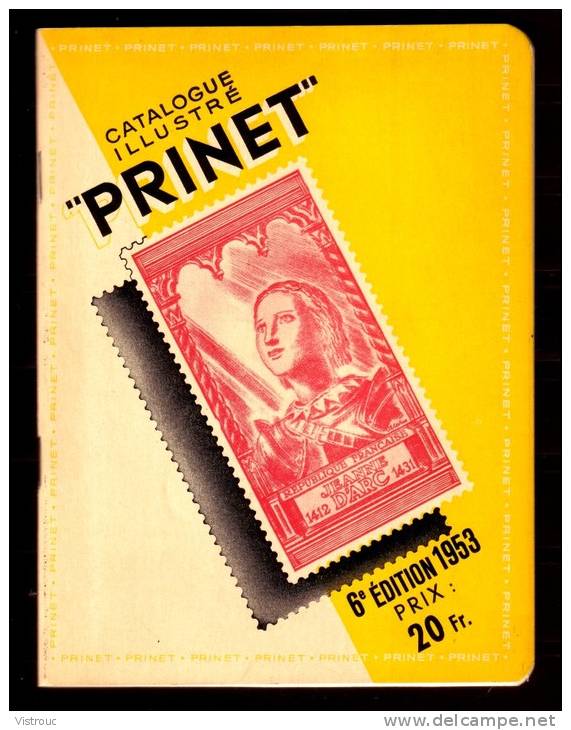 Catalogue PRINET. - Timbres De France  - 1953. - Francia