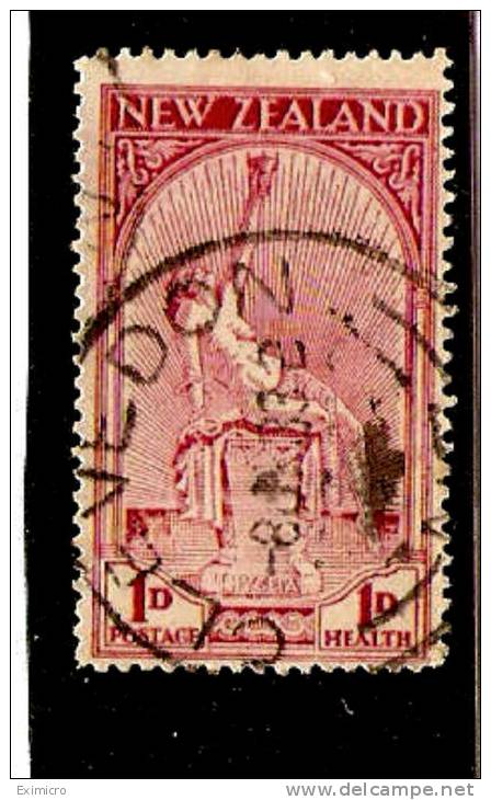 NEW ZEALAND 1932 1d + 1d HEALTH STAMP SG 552 VERY FINE USED Cat £30 - ...-1855 Préphilatélie