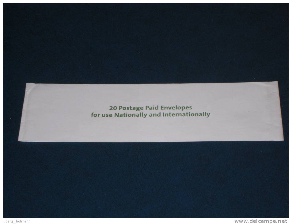 Ireland Irland Irish Postal Stationery Ganzsache 2012 Wrapper Postge Paid For 20 Envelopes Rare - Entiers Postaux