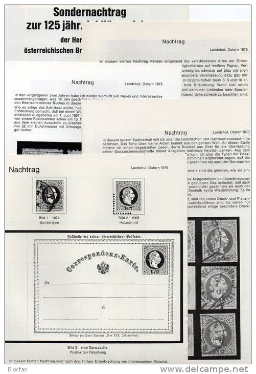 1.Serie Österreich im Handbuch 1867 neu 180€ Klassiker Freimarken Kreuzer und Soldi-Ausgaben catalogue stamp of Austria