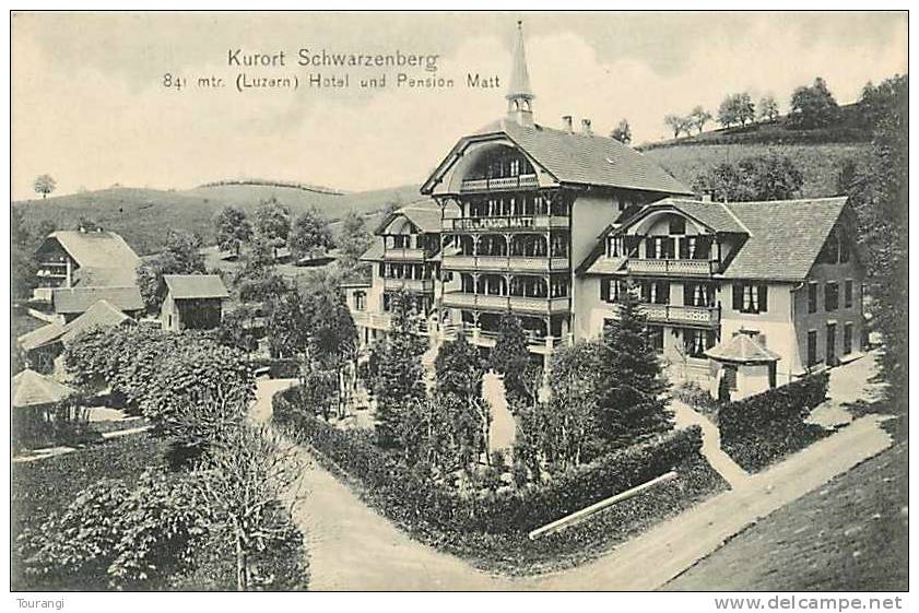 Fev13 1021 : Kurort Schwarzenberg  -  Hotel  -  Pension Matt - Schwarzenberg