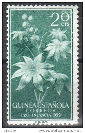 Spanish Guinea 1963 Flowers  Mi.325 - MNH (**) - Guinée Espagnole