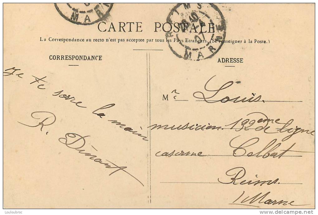 08 LE CHESNE LA MAIRIE EDIT LEFORT CARTE RARE - Le Chesne