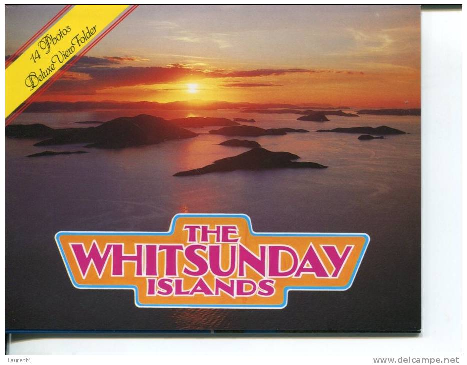 (11) Postcard View Folder - Depliant De Carte Postale - QLD - Whitsunday - Mackay / Whitsundays