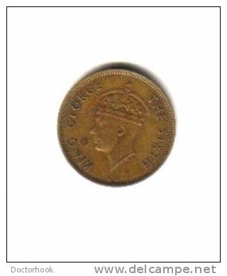 HONG KONG     10  CENTS  1948  (KM # 25) - Hong Kong