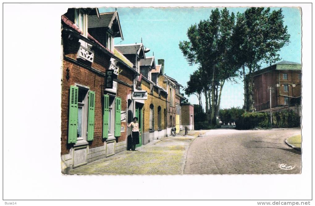 Cpsm 59 Arleux Le Moulin Rue De La Chaussée - Arleux