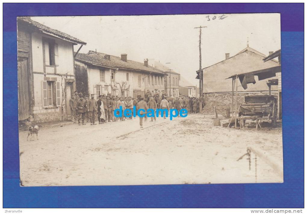 CPA Photo - CIREY Sur VEZOUZE -Occupation Allemande - WW1 - écrit En Fritz , Du Même Lot Qu'une Cpa Du Chateau - Cirey Sur Vezouze