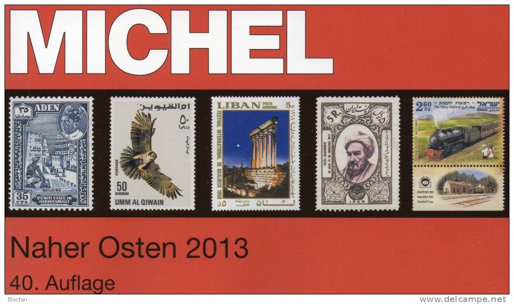 Naher Osten 2013 Part 10 Neu 89€ MlCHEL : Aden Ajman Khaima Sharjah Qiwain Yafa Irak Iran Jemen Israel 978-3-95402-050-3 - Animals