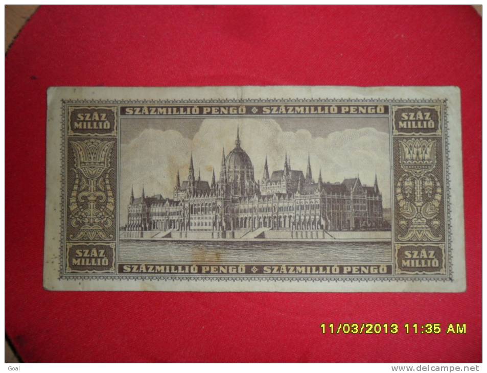 Billet / Pengo/Hongrie/ Tres Beau Billet Du 18 Mars 1946 - Hungary