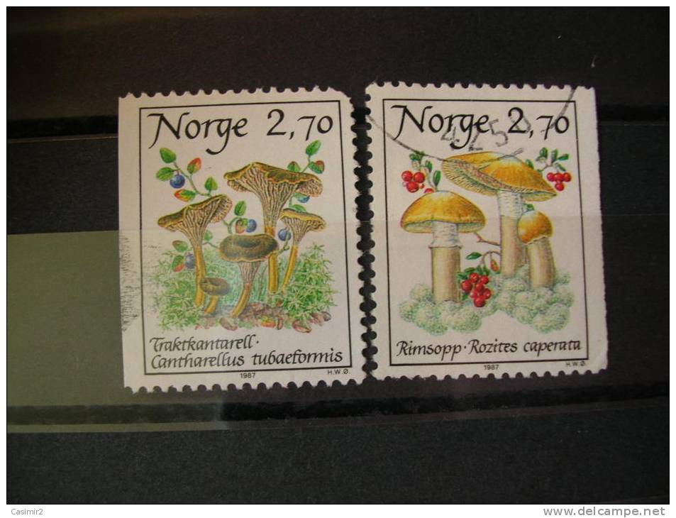 TIMBRE OBLITERE NORVEGE  YVERT N° 924.925 - Oblitérés