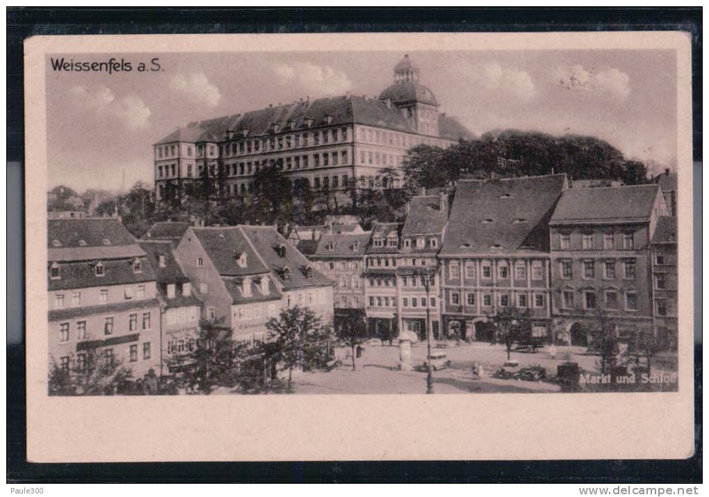 Weissenfels - Markt und Schloss