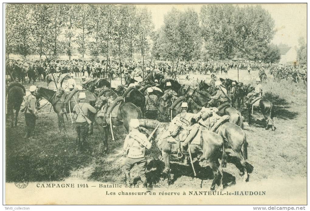 NANTEUIL-le-HAUDOIN - Les Chasseurs En Réserve - Nanteuil-le-Haudouin