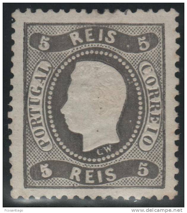 PORTUGAL 1867/70 - Yvert #26 - MLH * - Unused Stamps