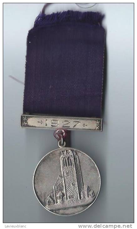 Canada / St George´s Church / OSHAWA/ Memorial Medal John COWAL /Chorale/Ontario/1927       D202 - Autres & Non Classés