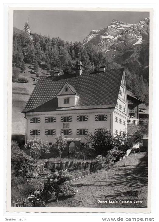 Cpsm - Trun - Cuort Ligia Grischa - Suisse - Canton De Grisons (Rhetie) - Trun