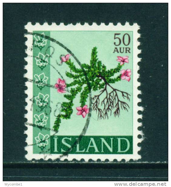 ICELAND - 1968 Flowers 50a Used (stock Scan) - Used Stamps