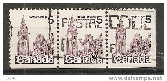 Canada  1977 -86  Difinitives: Parliament  (o) - Einzelmarken