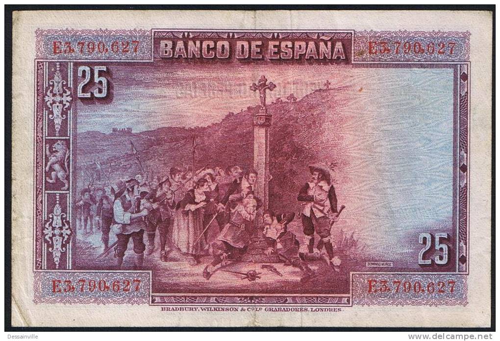 25 Pesetas EDIFIL N° C4 CALDERON DE LA BARCA - 25 Pesetas