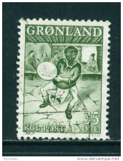 GREENLAND - 1961 Drum Dance  35o Used (stock Scan) - Gebraucht