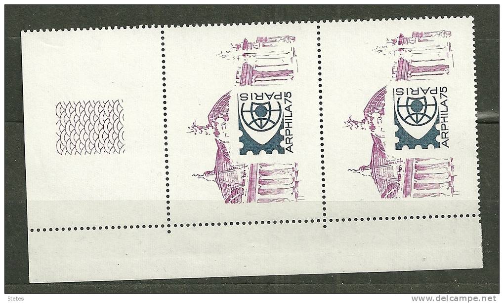Exposition Philatélique Paris : Arphila 1975 - Briefmarkenmessen