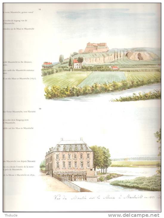 Maastricht-Maestricht-Limburg-Nederland-In Het Voetspoor Van Ph.G.J.Van Gulpen-1792-1862-dessins De 1840-Calendrier 1978 - Geografia
