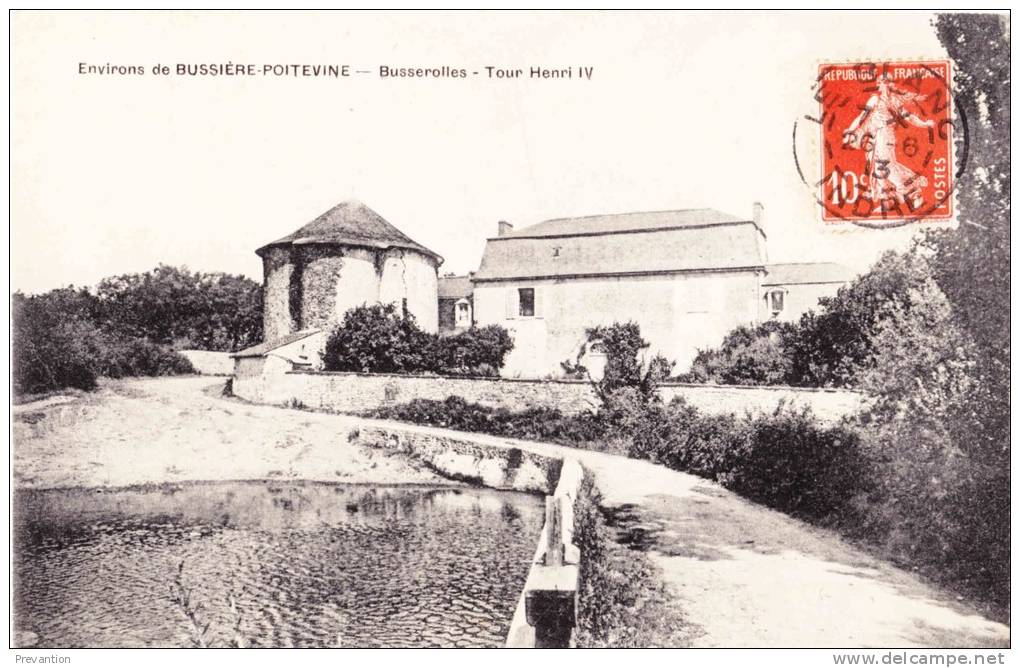 Environs De BUISSIERE-POITEVINE - BUSSEROLLES - Tour Henri IV - Bussiere Poitevine