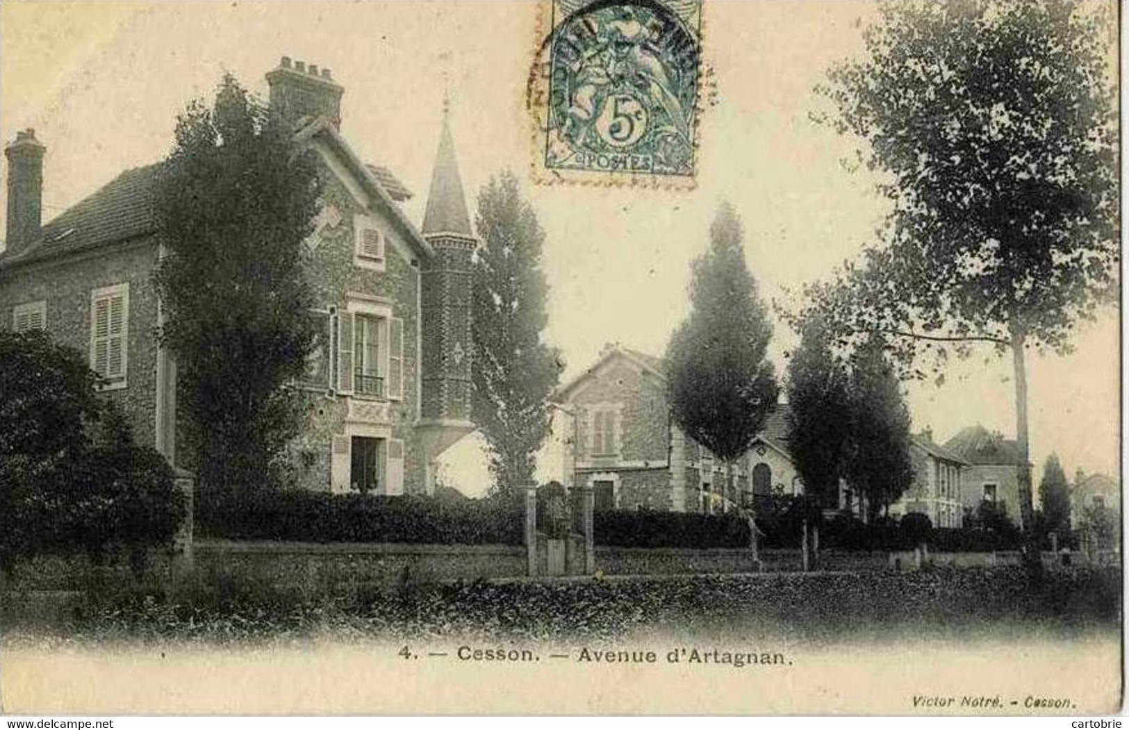 Dépt 77 - CESSON - Avenue D'Artagnan - Cesson