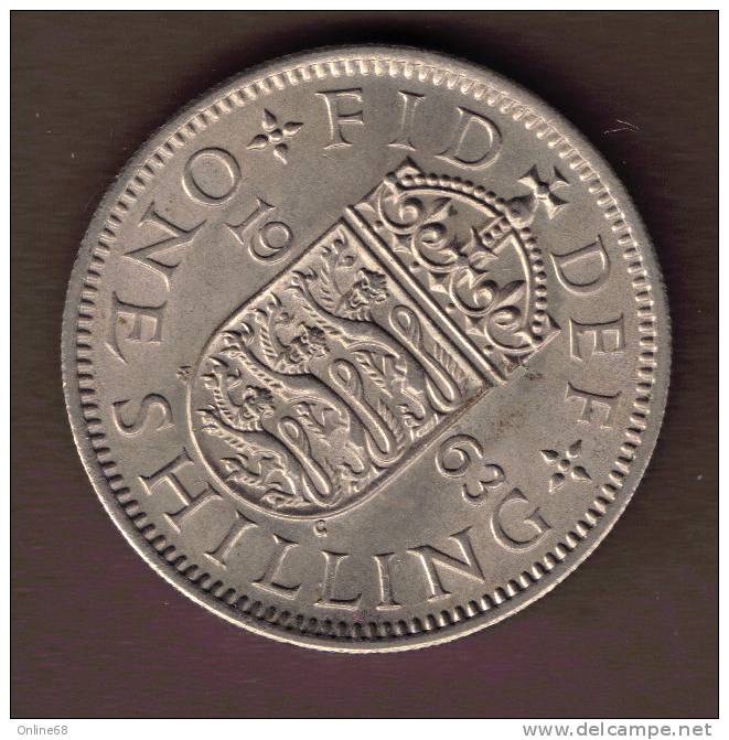 GB 1 SHILLING 1963 ENGLISH SHIELD - I. 1 Shilling