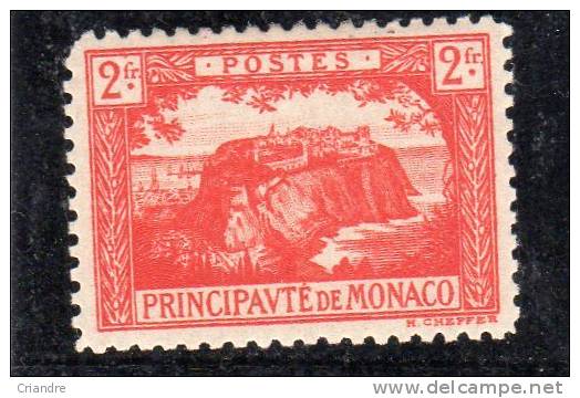 Monaco: Année 1922-23 (vues)N°59* N°60* N°61* - Autres & Non Classés