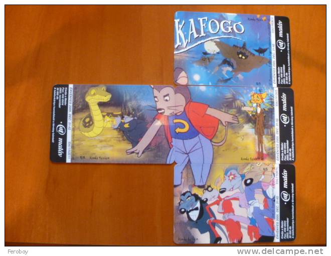 Hungary: Puzzle/Comics: Macskafogó 4 Pcs, Issued 30.000 - Puzzles