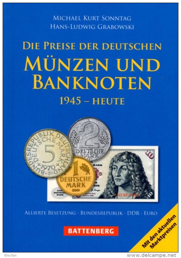 Deutschland Ab 1945 Noten Münzen 2016 New 10€ D AM- BI- Franz.-Zone SBZ DDR Berlin BUND EURO Coins Catalogue BRD Germany - Alemán