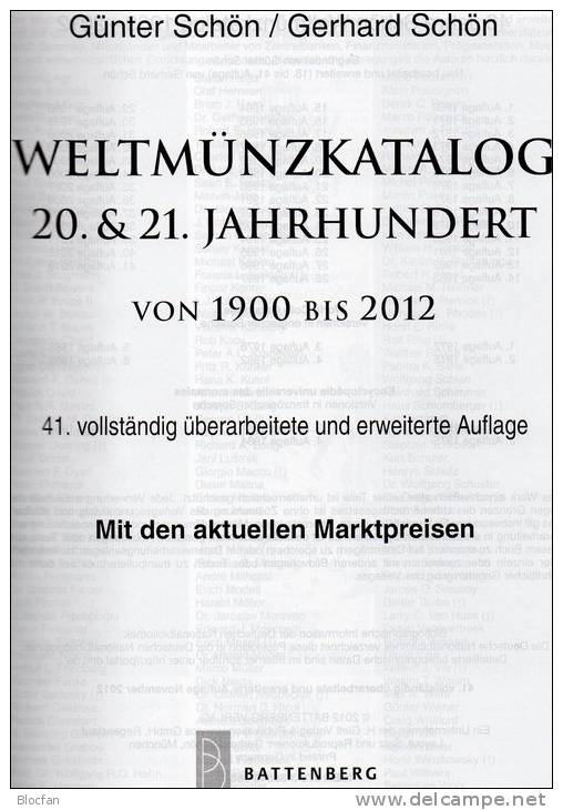 Welt-Münzkatalog 2013 Schön Neu 50€ Münzen 20/21.Jahrhundert A-Z Coins Of The World Europa Amerika Afrika Asien Oceanien - Other - America