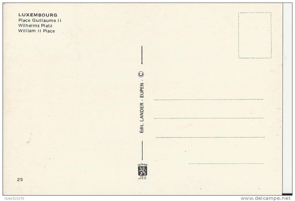 LUXEMBOURG 1984– MAXIMUM CARD FD PEDESTRIAN ZONE – WILLIAM II SQUARE  W 1 ST OF 7 F. POSTM LUXEMBOURG MAR 6 REKA203/61 - Cartes Maximum
