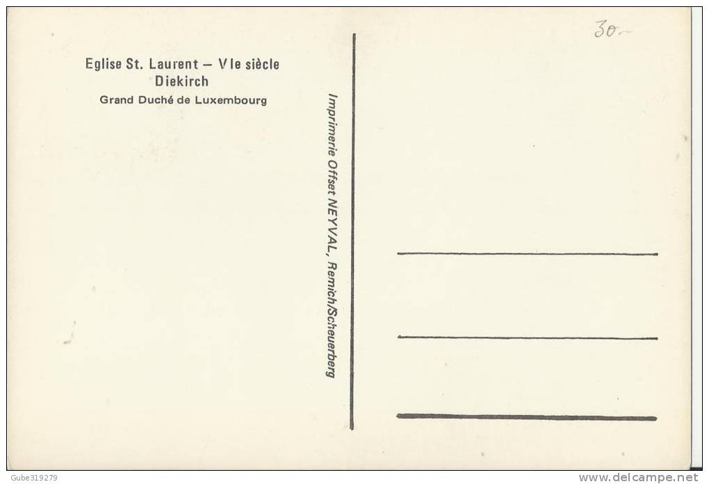 LUXEMBOURG 1985– MAXIMUM CARD FD ST. LAURENT CHURCH – DIEKIRCH – “HELLUX 85 PHILATELIC EXHIBITION – LUX. SWITZERLAND   W - Cartes Maximum