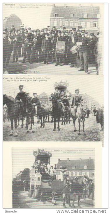 REPRODUCTION    LE CORTEGE DU LUNDI DE PAQUE BETTERIE FANFARE - Merville