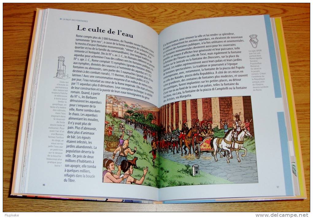 Rome Itinéraires avec Alix Jacques Martin Gilles Chaillet Guide Lonely Planet illustré Éditions Casterman 2010