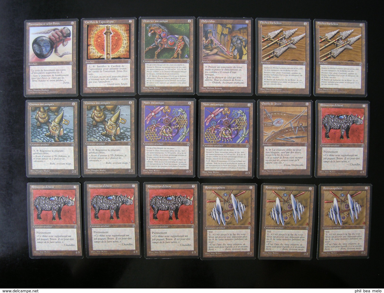 CARTE MAGIC THE GATHERING - TERRES NATALES - LOT 232 CARTES - VOIR PHOTOS ET DESCRIPTION - Lotti