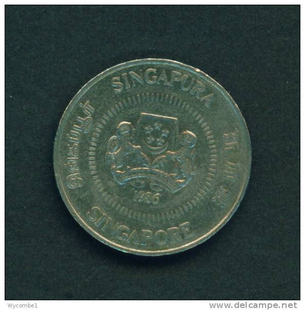 SINGAPORE  - 1986 50c Circ - Singapour