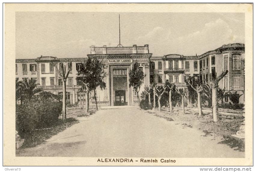 ALEXANDRIA - Ramlsh Casino -  2 Scans  EGIPTO - Alexandria